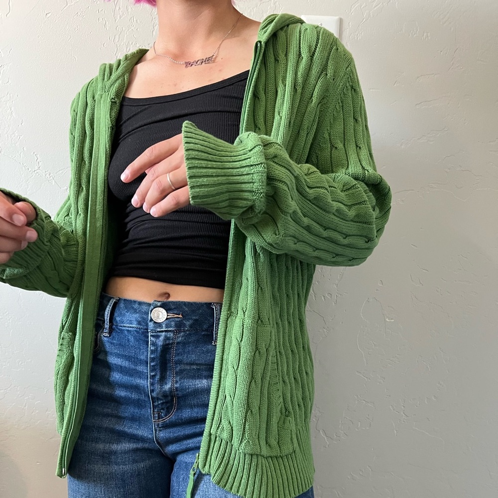 Green Woven Jacket